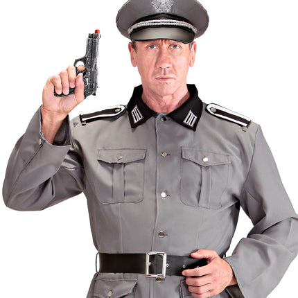 Widmann SRL Foam latex pistool zwart 19cm