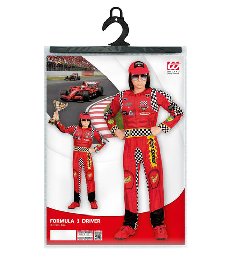 Widmann SRL Fomule 1 race kostuum kind
