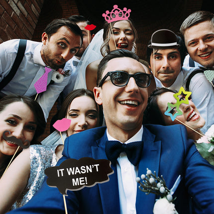 Widmann SRL Foto booth accessoires bruiloft