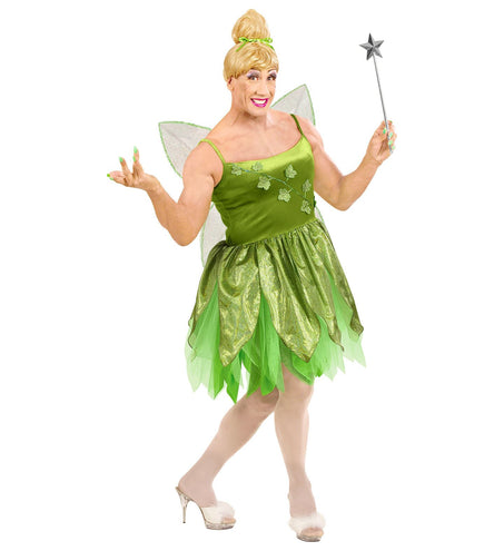 Widmann SRL Fout bosfee Tinkerbell kostuum voor heren