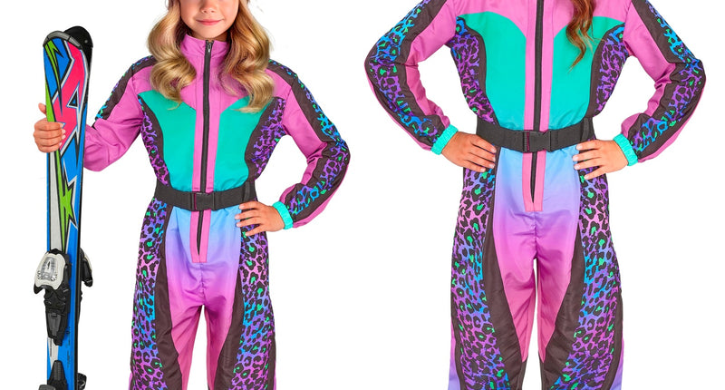 Widmann SRL Fout ski pak snowboarder luipaard multi kinderen