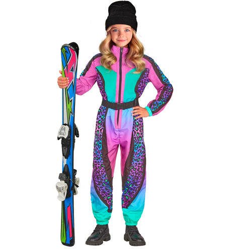 Widmann SRL Fout ski pak snowboarder luipaard multi kinderen