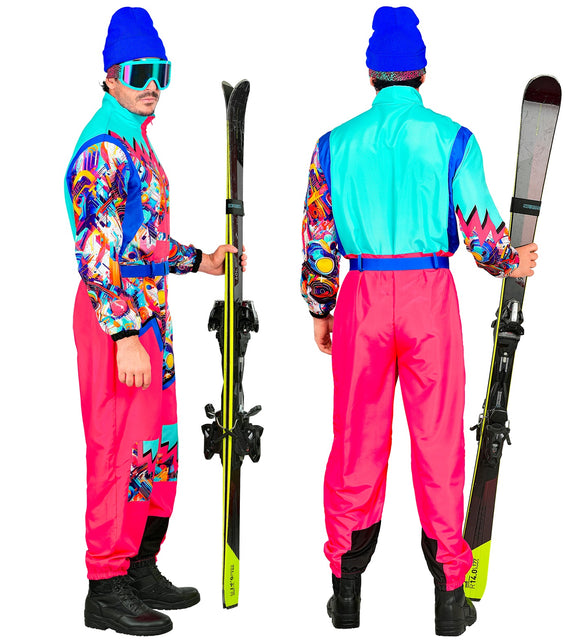Widmann SRL Fout ski pak snowboarder roze/lichtblauw