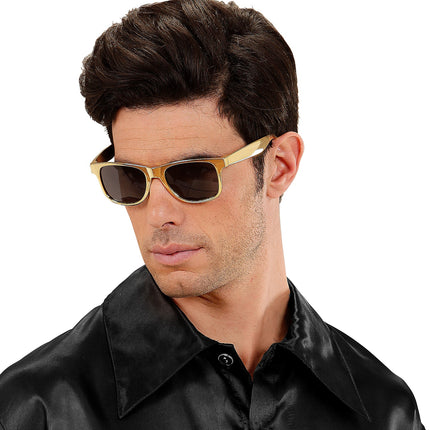 Widmann SRL Foute gouden bril karakter