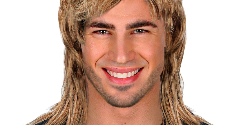 Widmann SRL Foute pruik met matje bruin