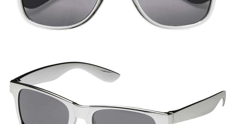 Widmann SRL Foute zilveren bril karakter