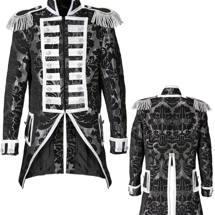 Widmann SRL Frackjas in zwart en zilver