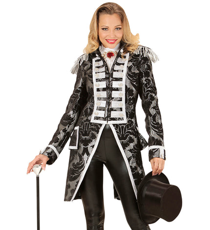 Widmann SRL Frackjas in zwart en zilver