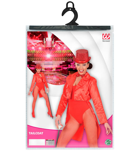 Widmann SRL Frackjas Satijn Dames Rood