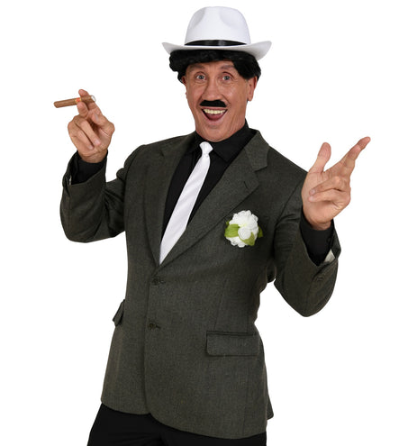 Widmann SRL Gangster verkleedset wit