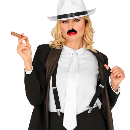 Widmann SRL Gangster verkleedset wit