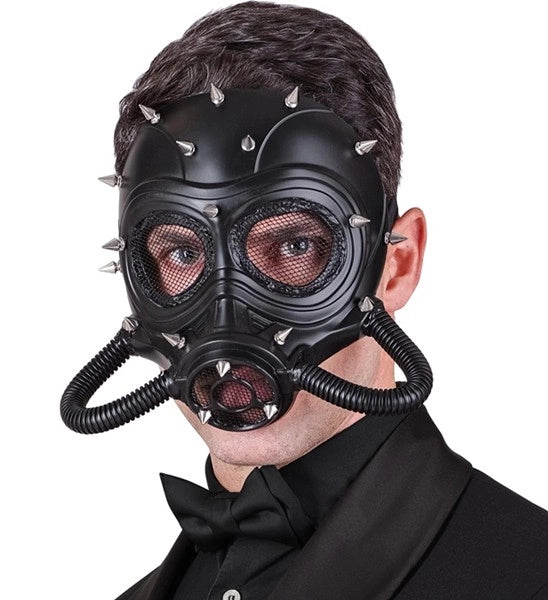 Widmann SRL Gasmasker met nagels kostuum Fleur