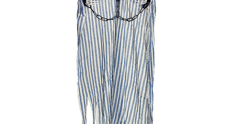 Widmann SRL Geketende Gevangene decoratie 120cm