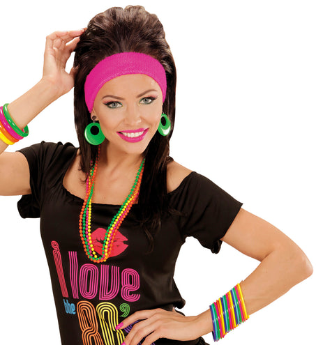 Widmann SRL Gekleurde armbanden neon disco