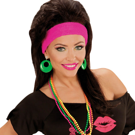 Widmann SRL Gekleurde parelkettingen neon disco