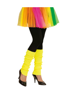 Widmann SRL Gele beenwarmers neon