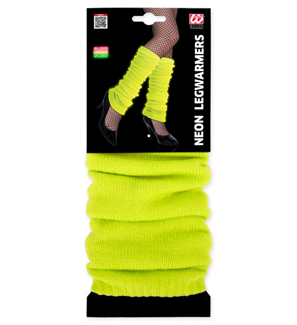 Widmann SRL Gele beenwarmers neon
