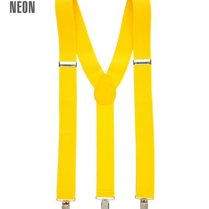 Widmann SRL Gele bretels verstelbaar