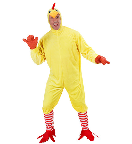 Widmann SRL Gele kuikenpak volwassenen