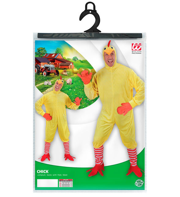 Widmann SRL Gele kuikenpak volwassenen