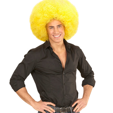 Widmann SRL Gele oversized Afropruik