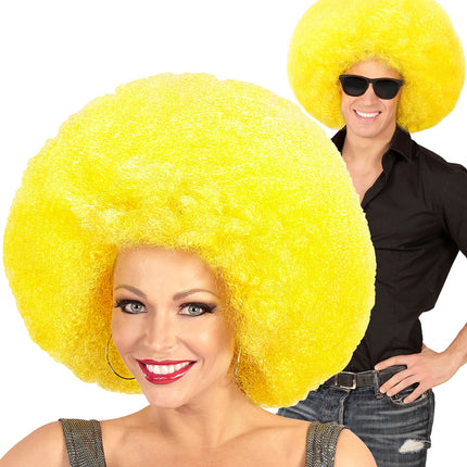 Widmann SRL Gele oversized Afropruik