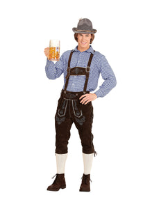 Widmann SRL Geruit shirt Gustav