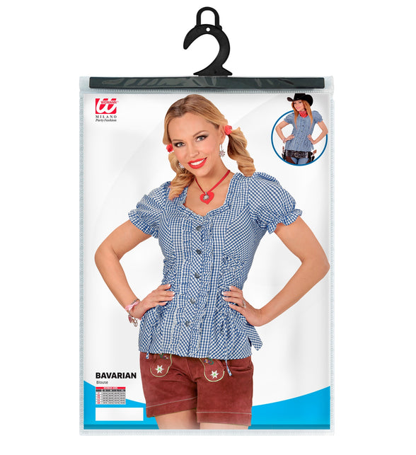 Widmann SRL Geruite blouse Katja