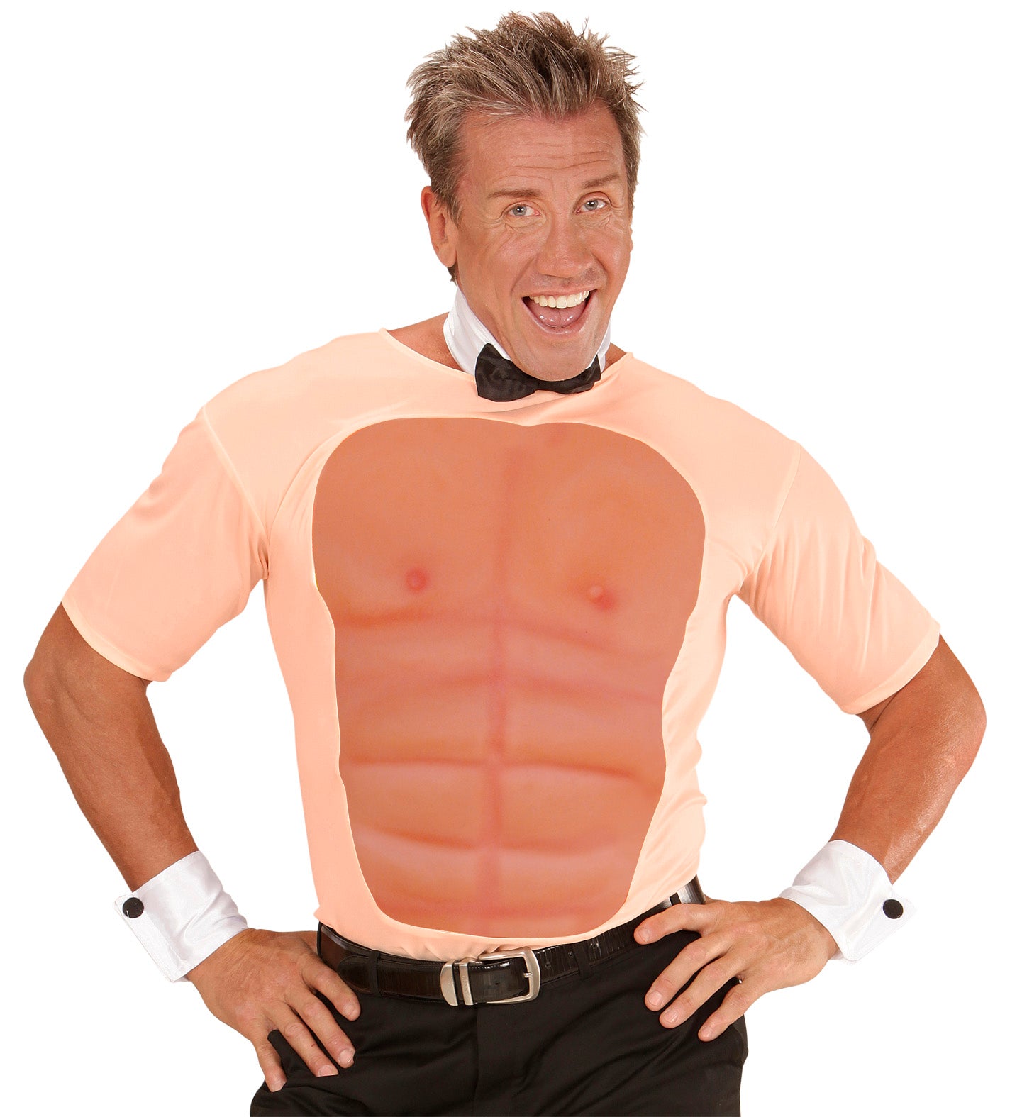 Mannen Nep Buik Spier T-shirt Nep Spier Borst Tops Schouder Gewatteerd Ademend Onzichtbaar Buik Spieren Spier Ondershirt(L Mannen Nep Buik Spier T-shirt Nep Spier Borst Tops Schouder Gewatteerd Ademend Onzichtbaar Buik Spieren Spier Ondershirt(L