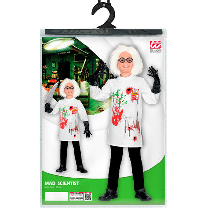 Widmann SRL Gestoorde wetenschapper kostuums