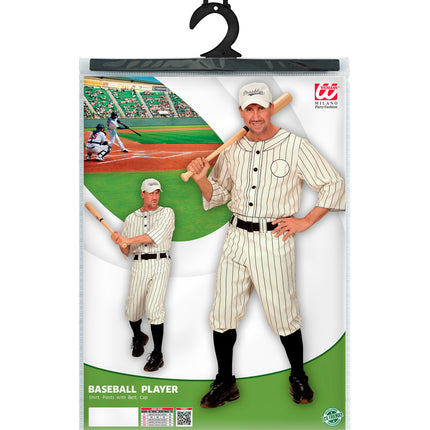 Widmann SRL Gestreepte honkbal spelers pakken