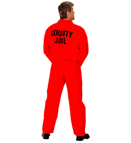 Widmann SRL Gevangenen overall met handboeien