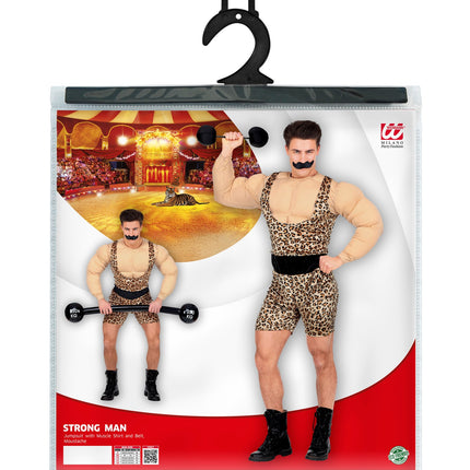 Widmann SRL Gewichtheffer pak man met spierbundel