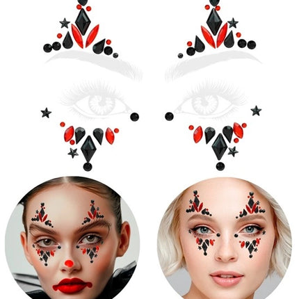 Widmann SRL Gezichtsdecoratie clown Noah