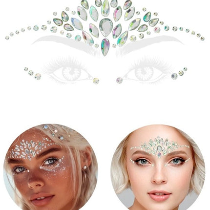 Widmann SRL Gezichtsdecoratie diamant Teun