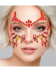 Widmann SRL Gezichtsdecoratie duivel Isa