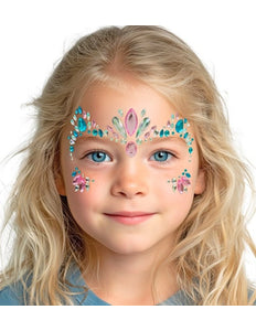 Widmann SRL Gezichtsdecoratie eenhoorn Sophie