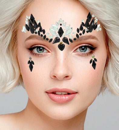 Widmann SRL Gezichtsdecoratie gothic Lotte