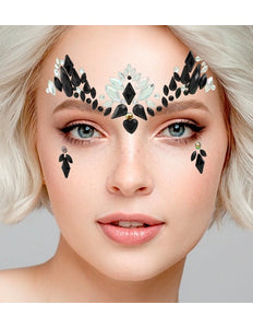 Widmann SRL Gezichtsdecoratie gothic Lotte