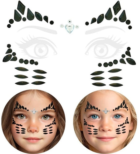 Widmann SRL Gezichtsdecoratie kat Daan kind