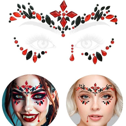 Widmann SRL Gezichtsdecoratie vampier Noah