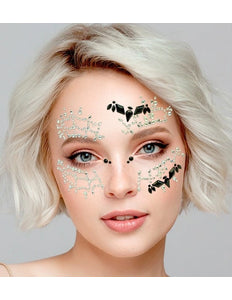 Widmann SRL Gezichtsdecoratie vleermuis Jesse