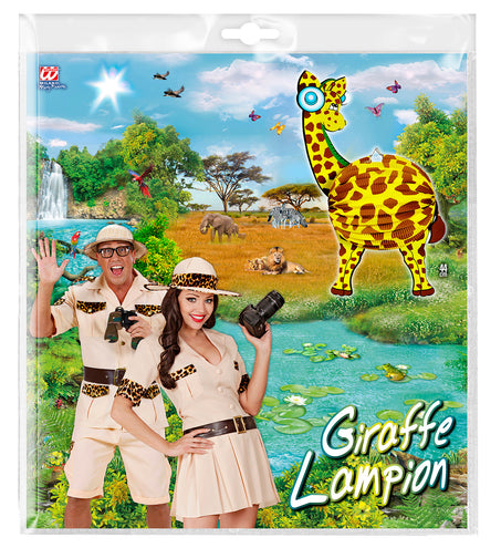 Widmann SRL Giraffen lampion voor een party