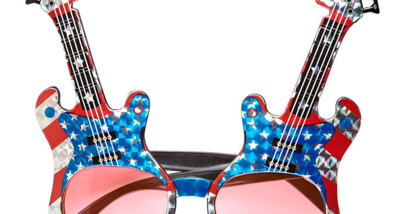 Widmann SRL Gitaar bril Amerika USA rock 'n roll