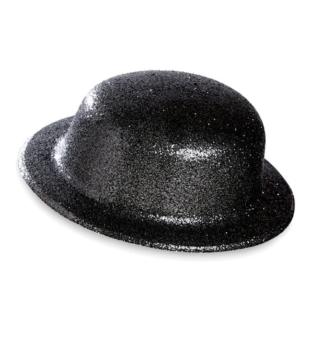 Widmann SRL Glitter bolhoed zwart