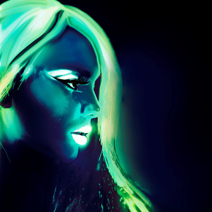 Widmann SRL Glow in the dark schmink