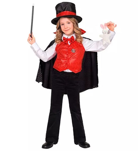 Widmann SRL Goochelaar kostuum Lotte kinderen