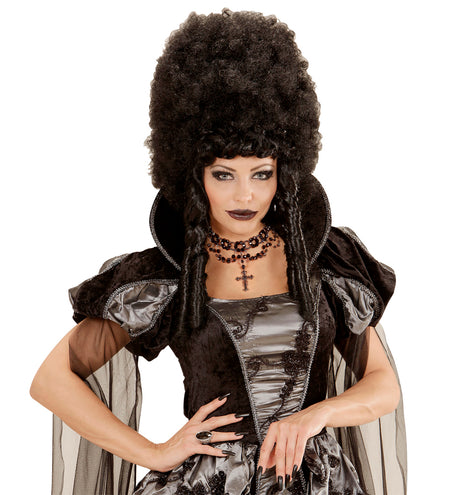 Widmann SRL Gothic beparelde ketting met kruis hange