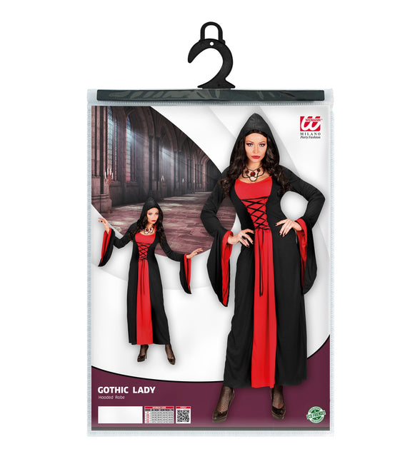 Widmann SRL Gothic jurk voor Halloween