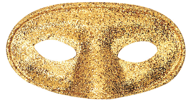 Widmann SRL Goud oogmasker glitters